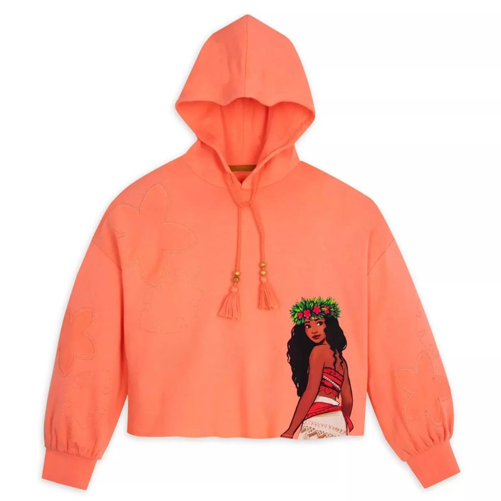 Disney’s Moana Coral Cropped Hoodie from Walt Disney World